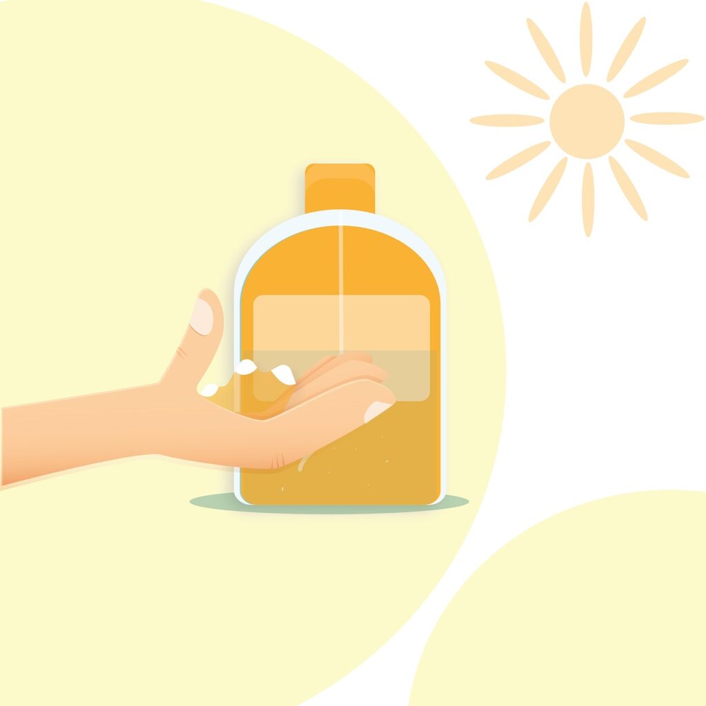 ヒゲ脱毛後におすすめの日焼け止めは？