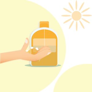 ヒゲ脱毛後におすすめの日焼け止めは？